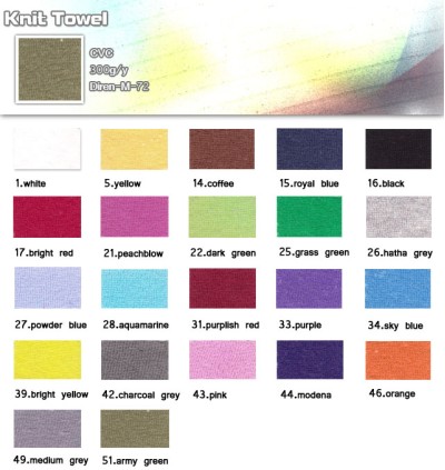 CVC毛巾布 正面照